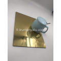 Plaque composite miroir en aluminium argent ACP